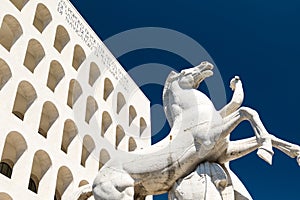 Eur, colosseo quadrato photo